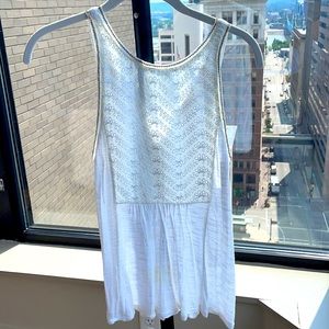 American Eagle Tank Top - White - Small